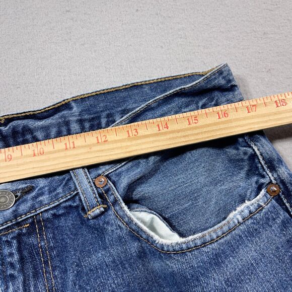 Polo Ralph Lauren Jeans Men 33x30 Relaxed‎ Straight Denim Blue Tag 33x32 - Picture 7 of 14